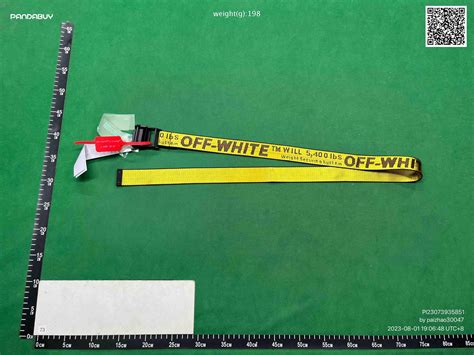 off white belt pandabuy